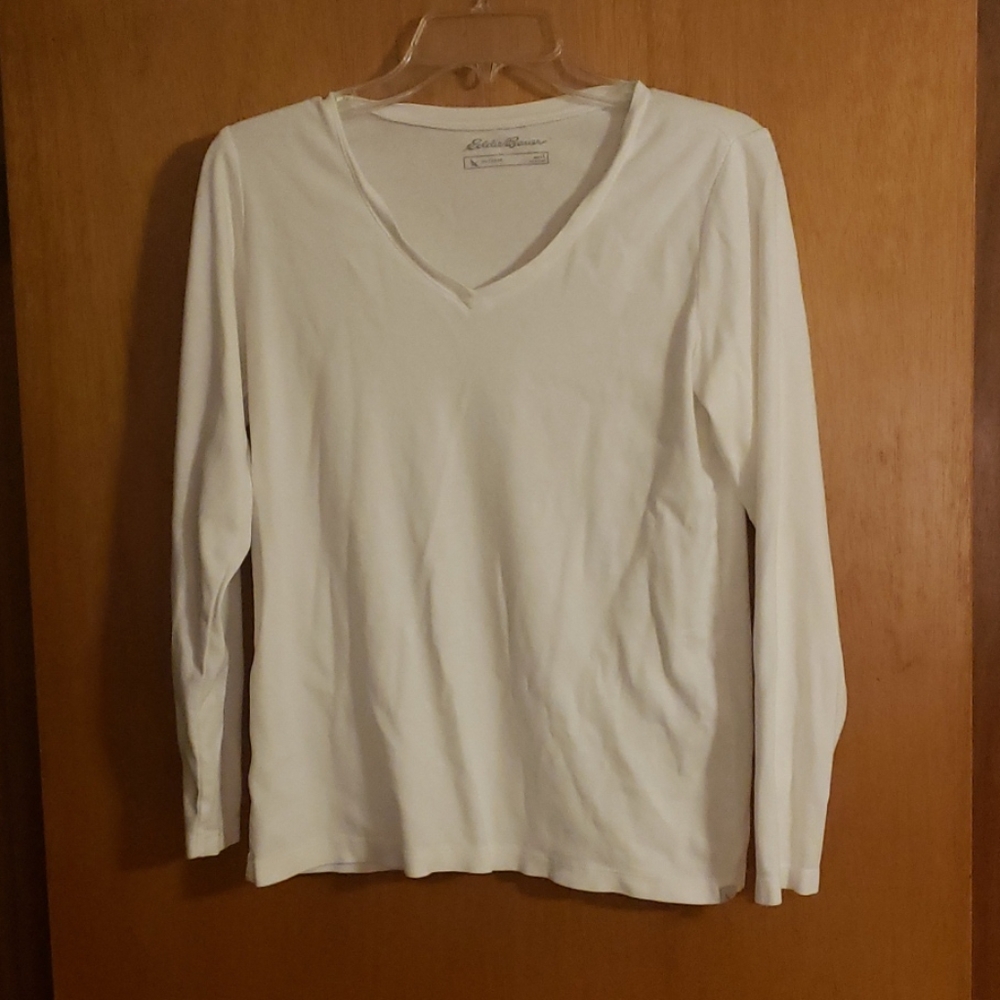 Eddie Bauer womens long sleeve t shirt